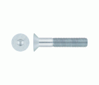 DIN 7991 10.9 ZP ~ ISO 10642, Tornillo allen de cabeza avellanada en acabado zincado y calidad 10.9